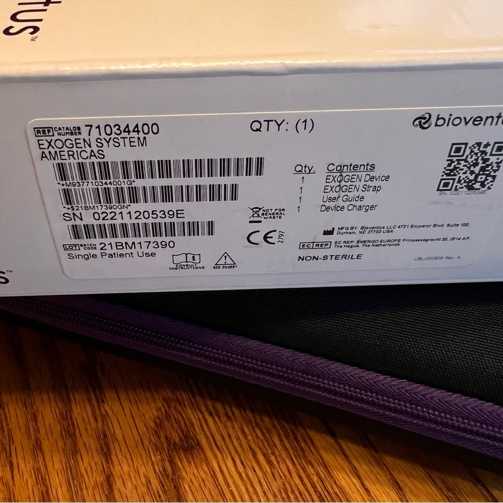 Bioventus Exogen ultrasound bone healing  system as-is. - Picture 7 of 8